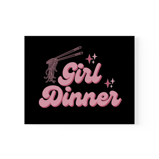 Girl Dinner - Poster
