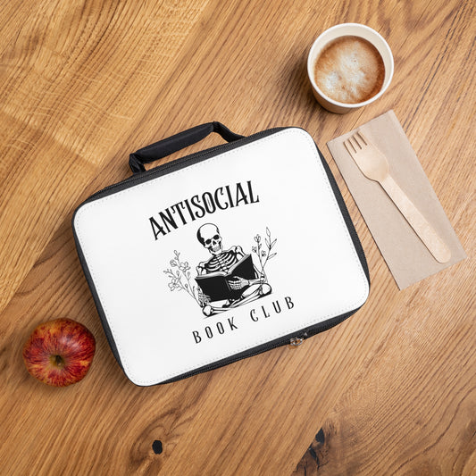 Antisocial Book Club  - Lunch Bag