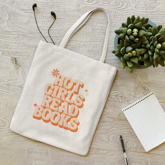 Hot Girls Read Books - Everyday Tote Bag
