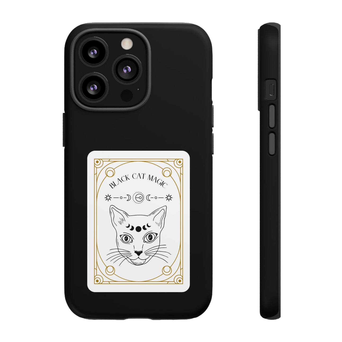 Black Cat Magic - Tough Phone Case