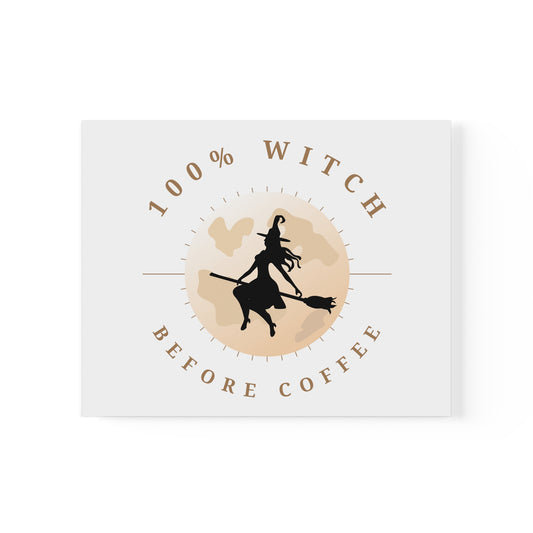 100% Witchy Before Coffee - Poster
