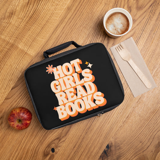 Hot Girls Read Books  - Lunch Bag