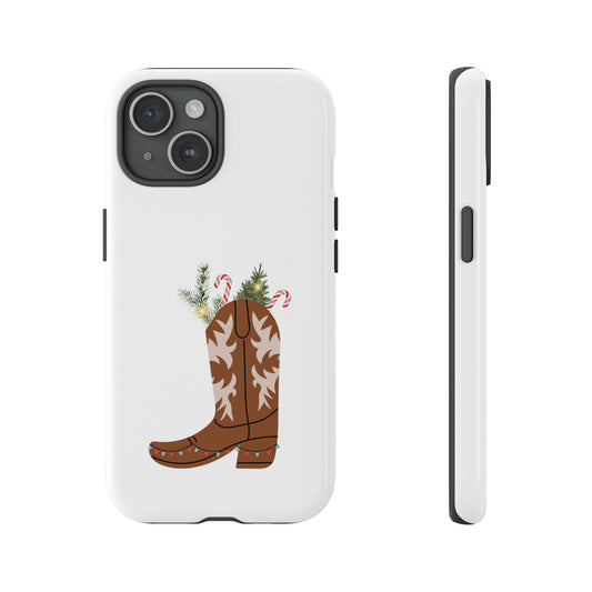 Christmas Country Boot - Tough Phone Case