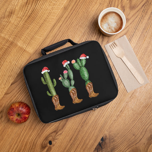 Country Cactus Christmas - Lunch Bag