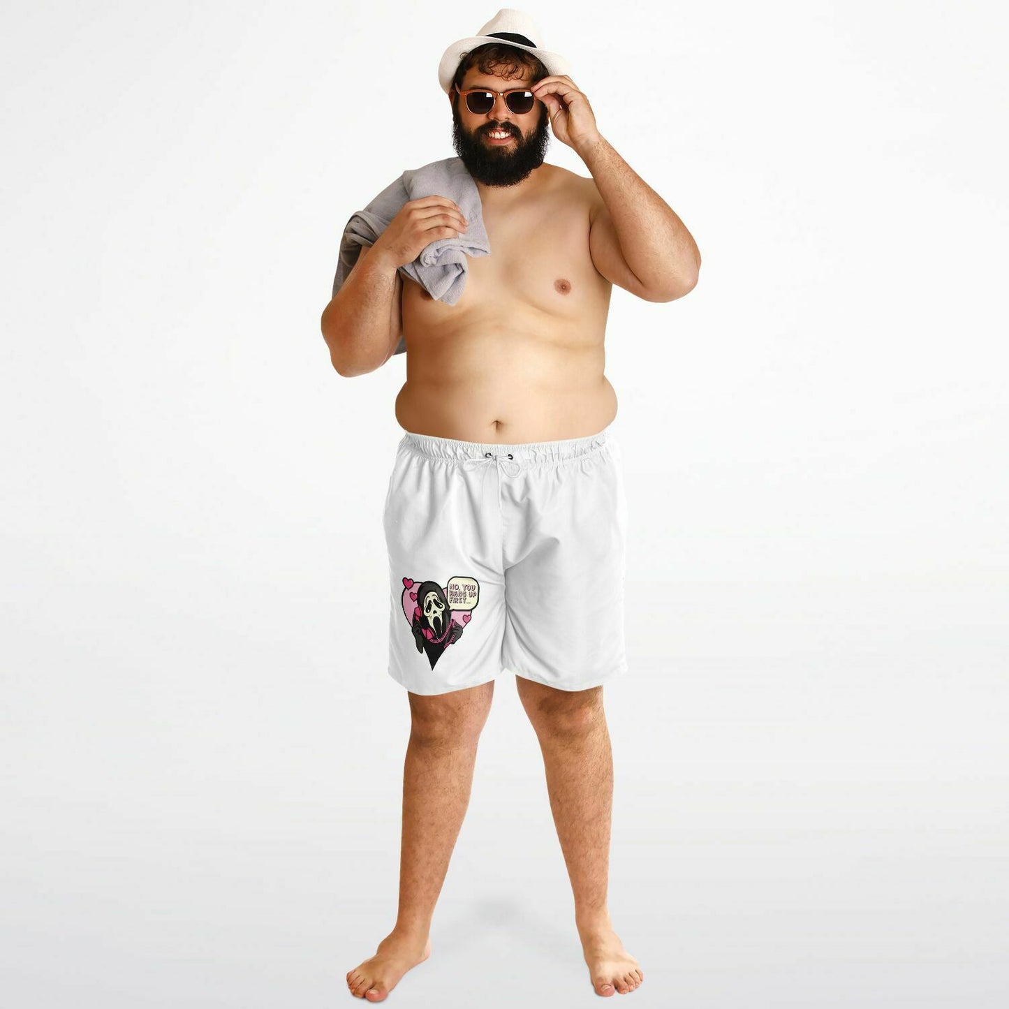 No You Hang Up! - Plus-size Swim Trunks