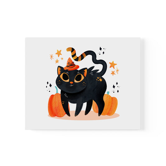 Halloween Cat - Poster