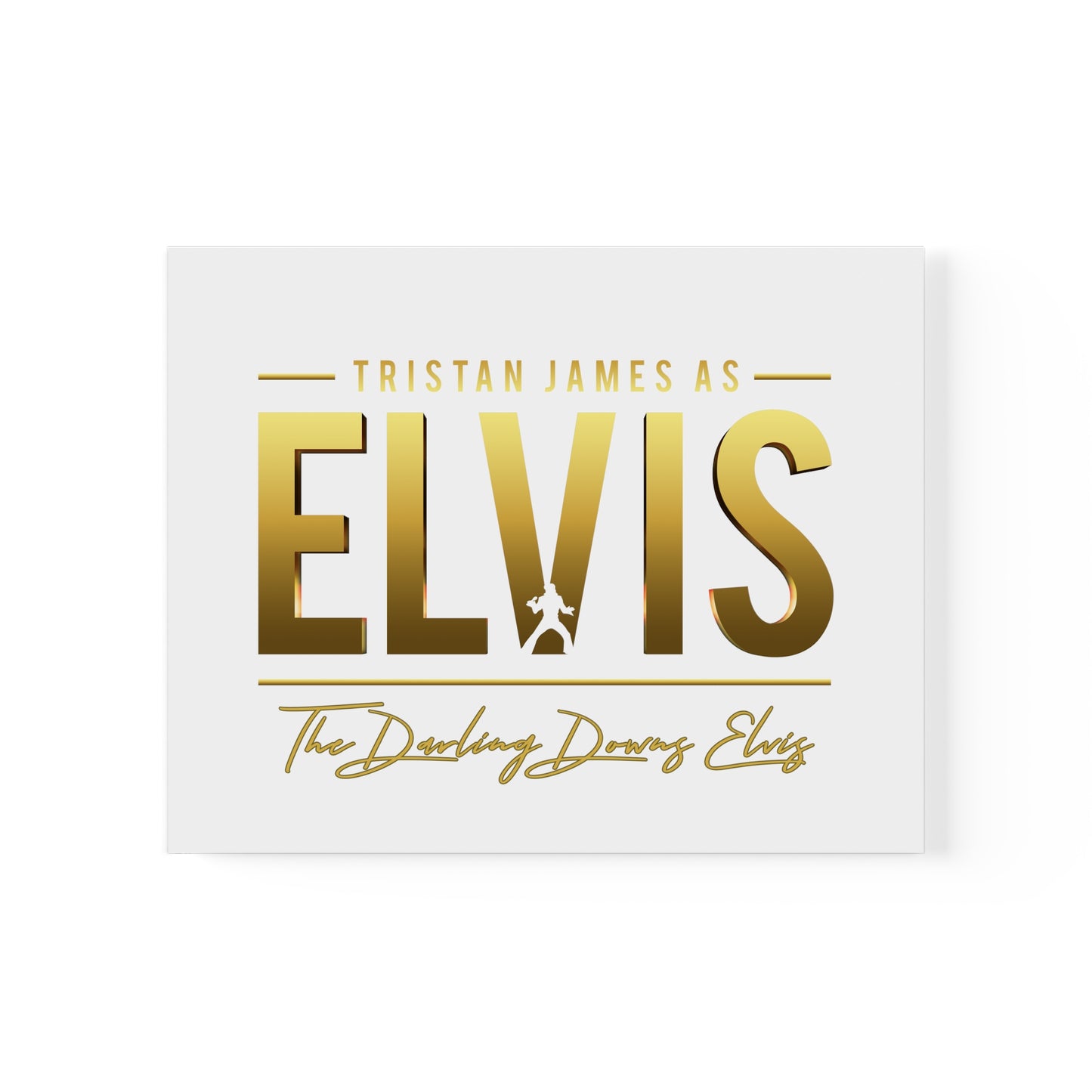 Tristan James As Elvis - Poster