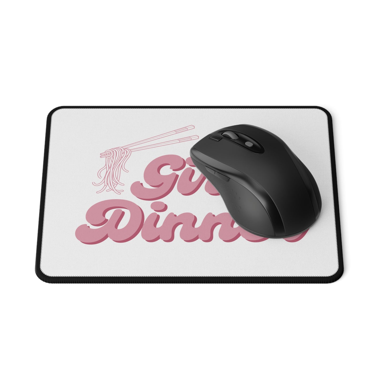 Girl Dinner - Mouse Pad
