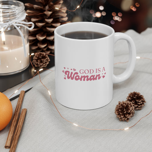 God Is A Woman - Cheeky Mug