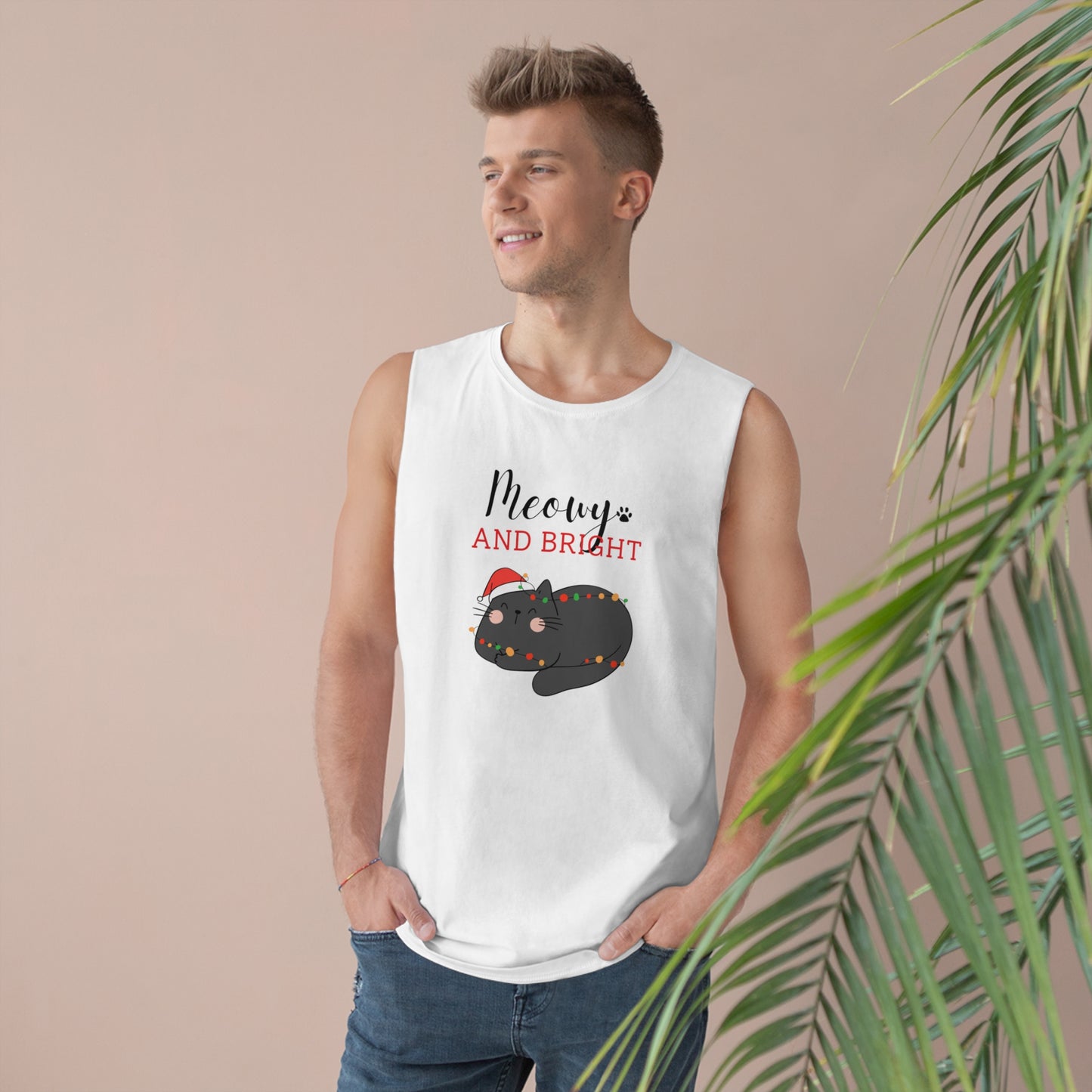 Meowy And Bright - Unisex Gym Tank