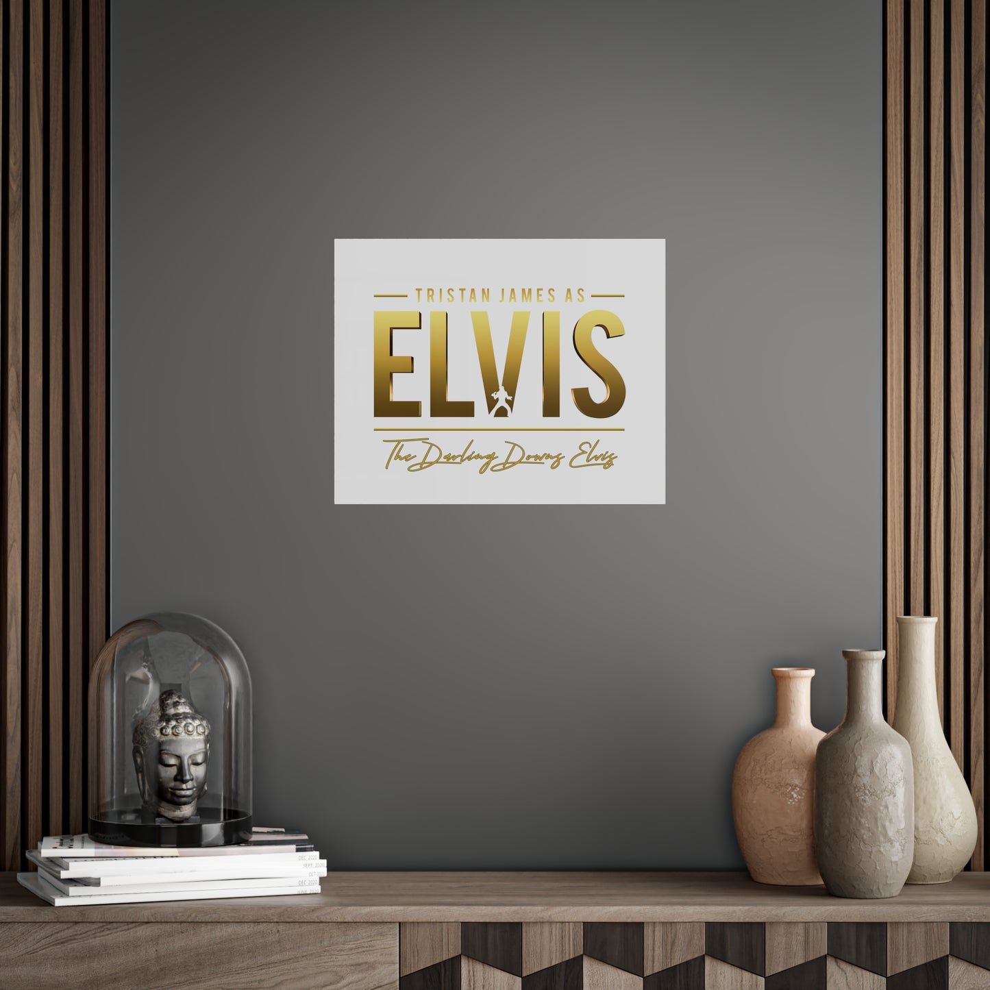 Tristan James As Elvis - Poster