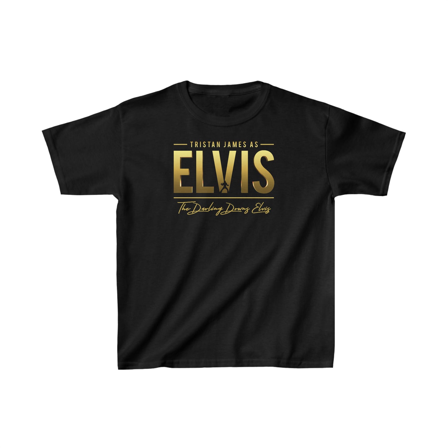 Tristan James As Elvis - Kid's T-Shirt