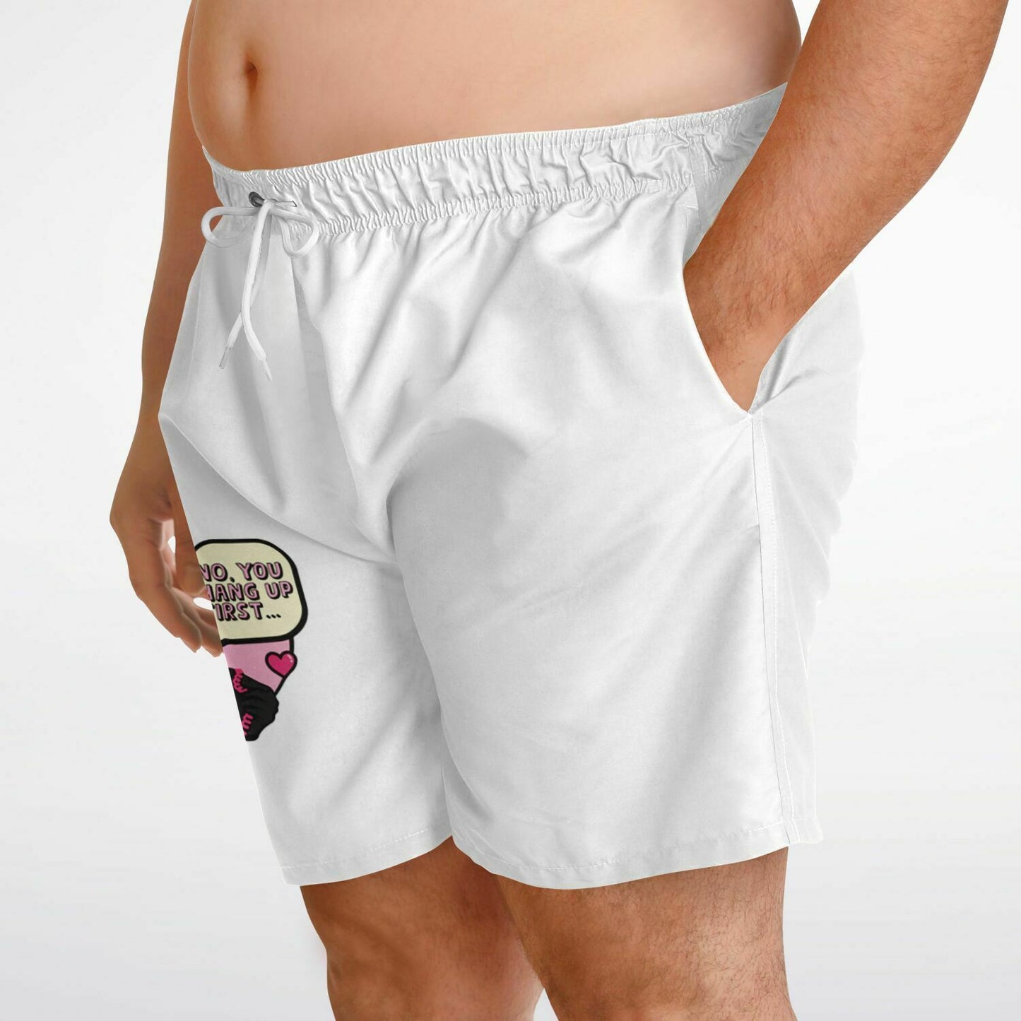 No You Hang Up! - Plus-size Swim Trunks